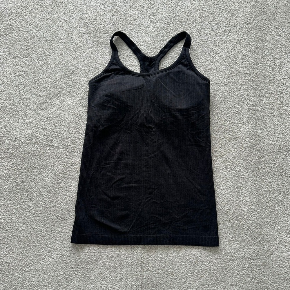 lululemon Ebb To Street Tank size 8 in Black